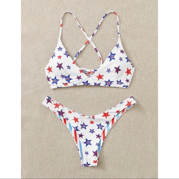 SHEIN Other - SHEIN star print bikini